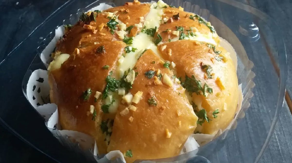 Cara Buat Korean Garlic Bread